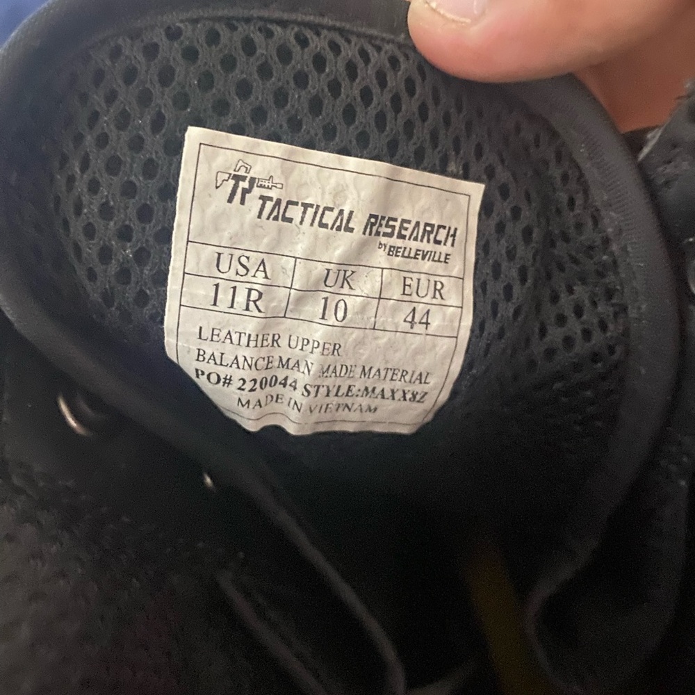 Tactical research men’s boots size 11 - Picture 4 of 4